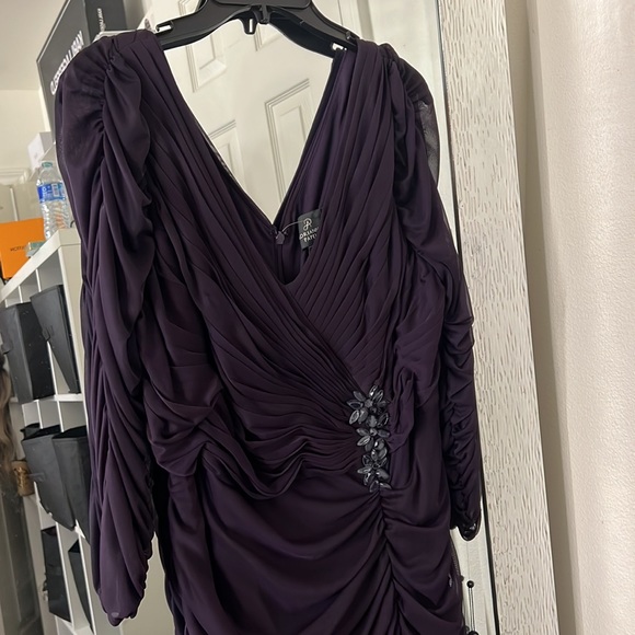 Adrianna Papell evening dress size 18 w - Picture 3 of 10